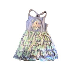 Kids Sleeveless Dress with Character Print frozen size 6